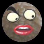 Fluffy Face stickers