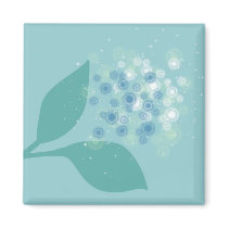 Fluffy Flower magnets