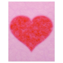 fluffy heart letterhead