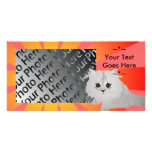 Fluffy Kitten Photo Card