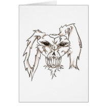 Fluffy Lil Bunny Greeting Cards