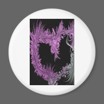 Fluffy Love magnets