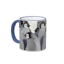 fluffy penguins mug