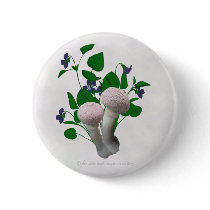 Fluffy Pink Mushrooms Violets Button