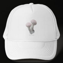 Fluffy Pink Mushrooms Violets Hat hats