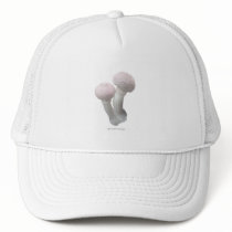 Fluffy Pink Mushrooms Violets Hat