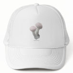 Fluffy Pink Mushrooms Violets Hat