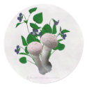 Fluffy Pink Mushrooms Violets Stickers by Rockangel1 Fluffy Pink Mushrooms Violets Stickers
