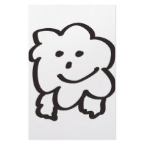 fluffy sheep stationery