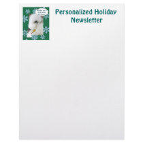 Fluffy White Christmas letterhead