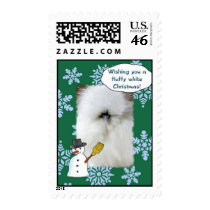 Fluffy White Christmas Stamp