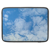 Fluffy White Clouds; Promotional Sleeve For MacBooks