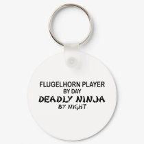 Flugelhorn Deadly Ninja by Night keychains by poorrichards Flugelhorn Deadly Ninja by Night keychains