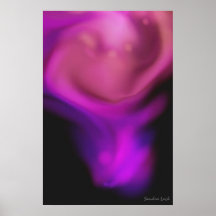 Fluid dreams of sleep - modern art poster