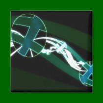 Fluid Motion of Light magnets