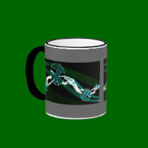 Fluid Motion of Light mugs