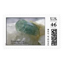 Fluorapatite postage by Minpics Fluorapatite postage