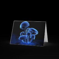 Fluorescence Greeting Card
