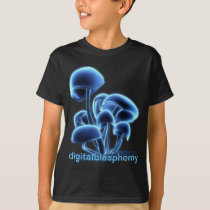 fluorescence, fluorescence6, digital blasphemy, mushrooms, fungus, fungi, psylicibin, psychedelic, trip, desktop wallpaper, Shirt with custom graphic design