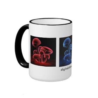 Fluorescence Triptych Mug mug