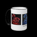 Fluorescence Triptych Mug mug