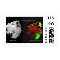 Fluorescent Minerals Postage