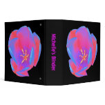Fluorescent Tulip Custom Binder