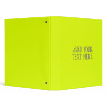 fluorescent yellow binders