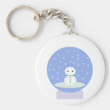 Flurrball Snow Globe Key Chains
