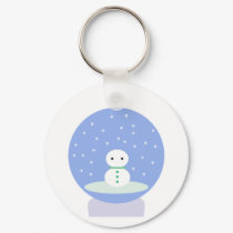 Flurrball Snow Globe keychains