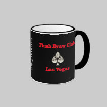 Flush Draw Club Las Vegas Coffee Mug mugs