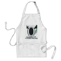 FLUSHING OUR FUTURES AWAY aprons