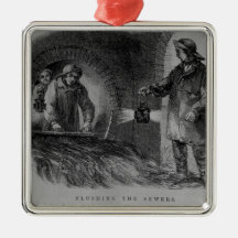 Flushing the Sewers Ornament