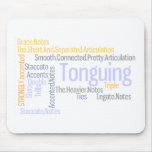 Flute Articulations Mouse Pad