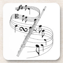Flute Beverage Coasters