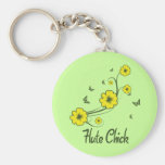 Flute Chick Key Chains