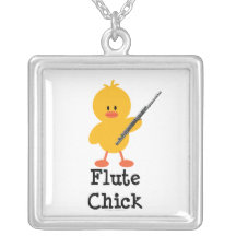Flute Chick Necklace