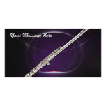 Flute Flutist Musician Photo Card photo cards