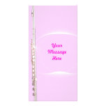 Flute Flutist Musician Photo Card photo cards