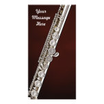 Flute Flutist Musician Photo Card photo cards