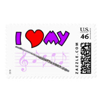 Flute Love postage