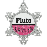 Flute Music Band Gift Ornaments