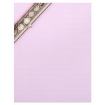 FLute Musician Letter Head Stationery letterhead