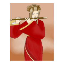 Flute of Autumn Post Cards