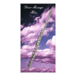 Flute or Flutist Musician Photo Card photo cards