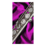 Flute or Flutist Musician Photo Card photo cards