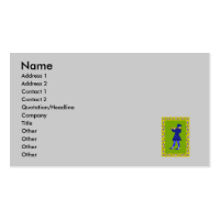 Flute Player Business Card