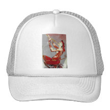 Flute Player / Musician Mesh Hats