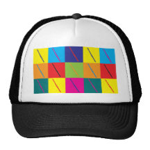 Flute Pop Art Hat