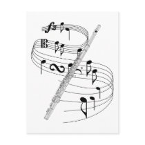 Flute Post Card